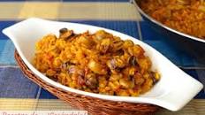 Arroz con calamares