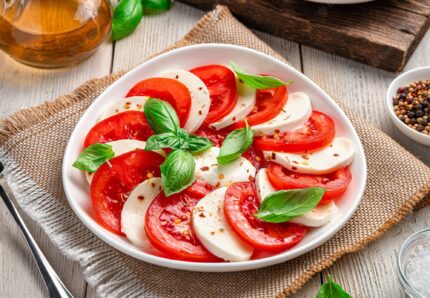 Ensalada caprese 🥛