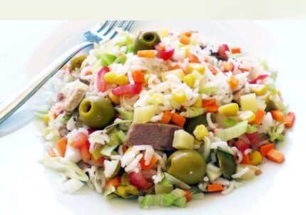 Ensalada de arroz 🐟