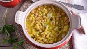 Garbanzos a la calesera 🐟🌾🥚