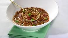 Lentejas con guisantes