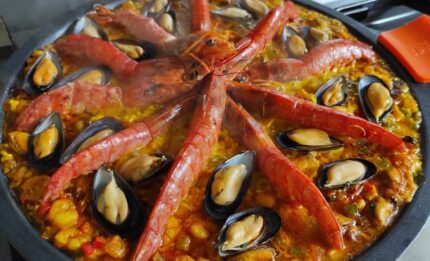Paella de marisco