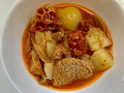 Patatas con callos