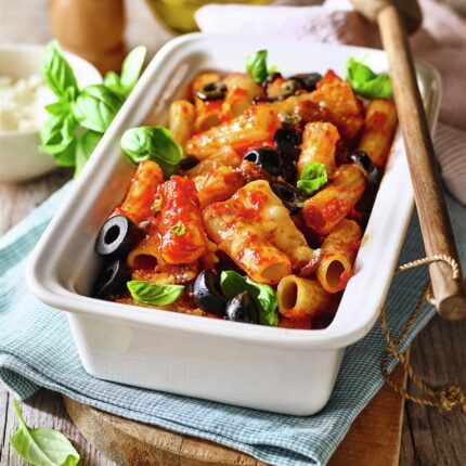 Tortiglioni a la siciliana