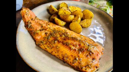 Trucha al horno 🐟