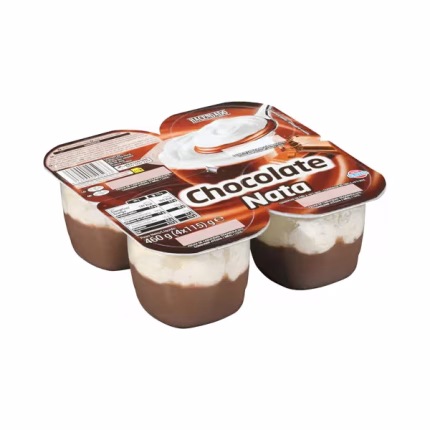 Copa de chocolate con nata