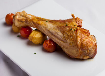 Jamoncito de pavo al horno