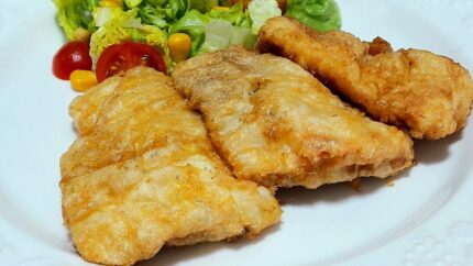 Abadejo a la romana 🥚🐟🌾